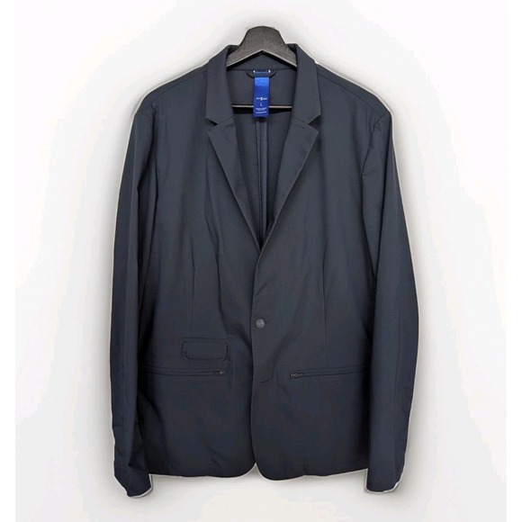 kit & ace Other - Kit & Ace Blazer L Navy Stretch‎ Tech Jacket Minimal Travel Casual